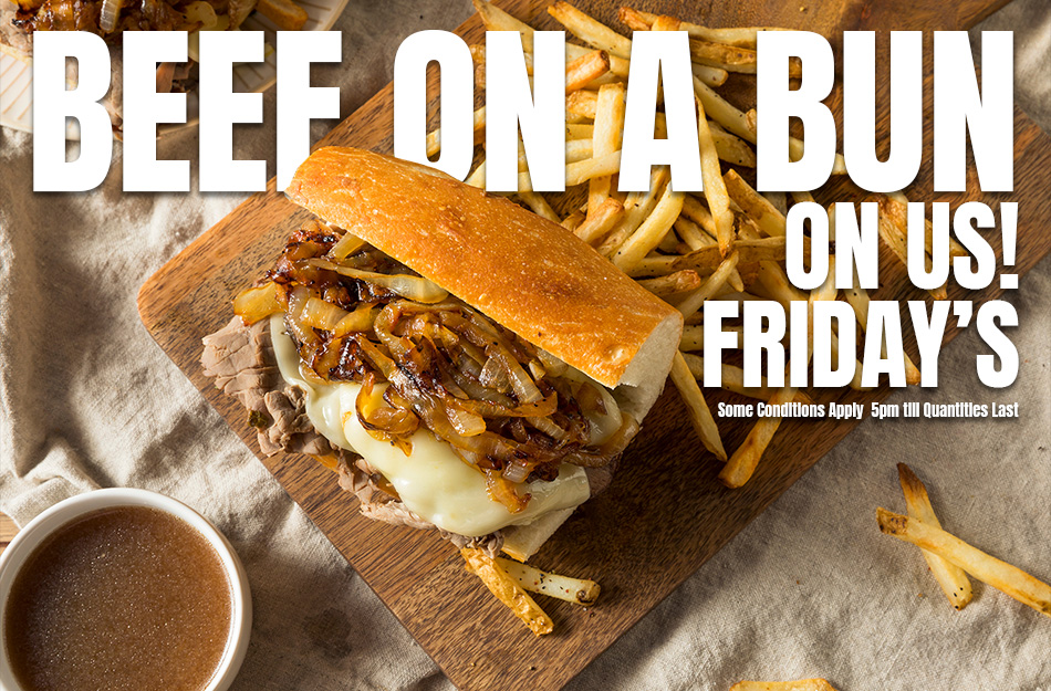 Beef on a bun Friday's