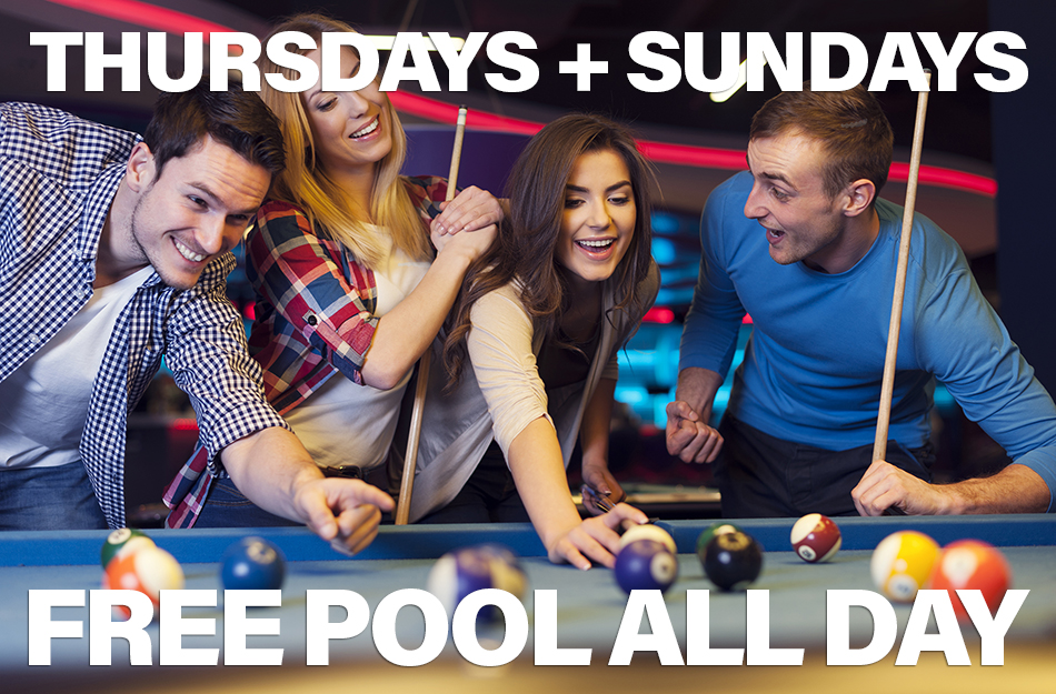Free Pool Thursday's Friday's